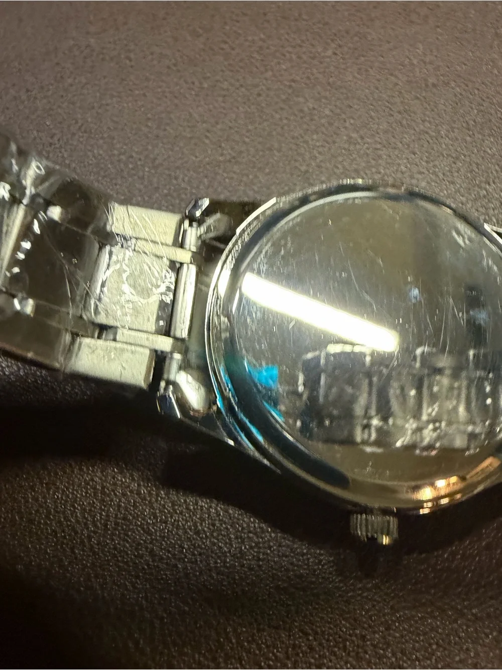 Donald J. Trump 45–47 Red Dial Watch Running w/ Box Unworn Stainless Steel